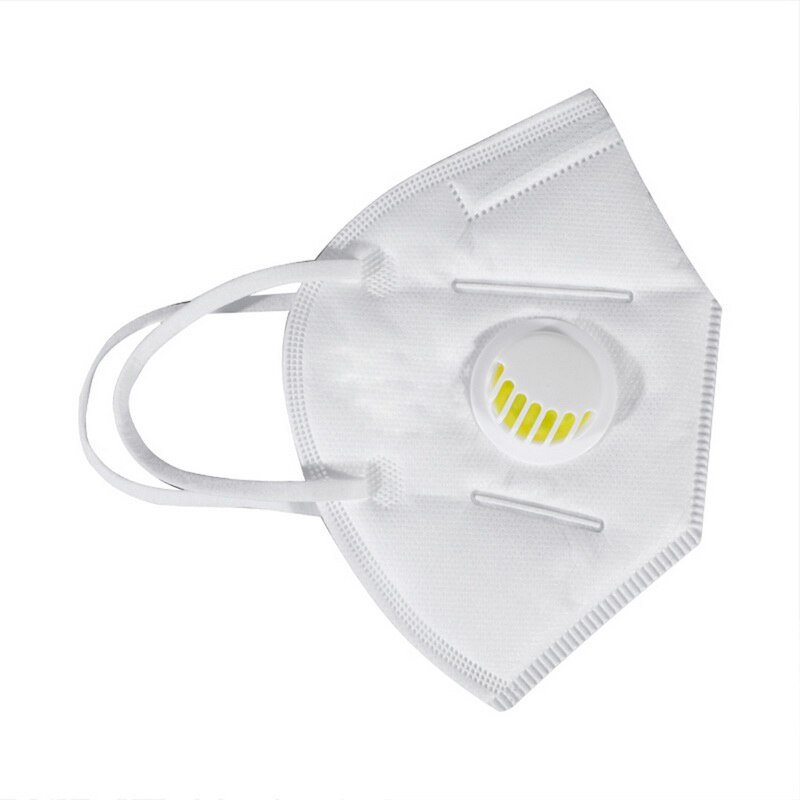 KN95 face mask with valve